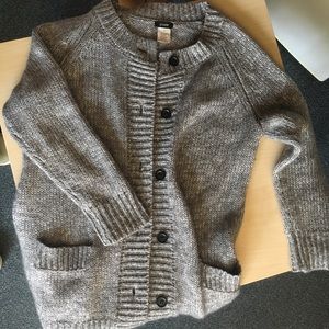 Wool/mohair J Crew button down cardigan